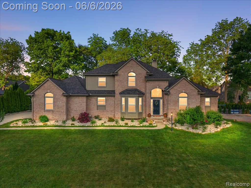 5768 Bellshire Lane, Clarkston, MI — front exterior