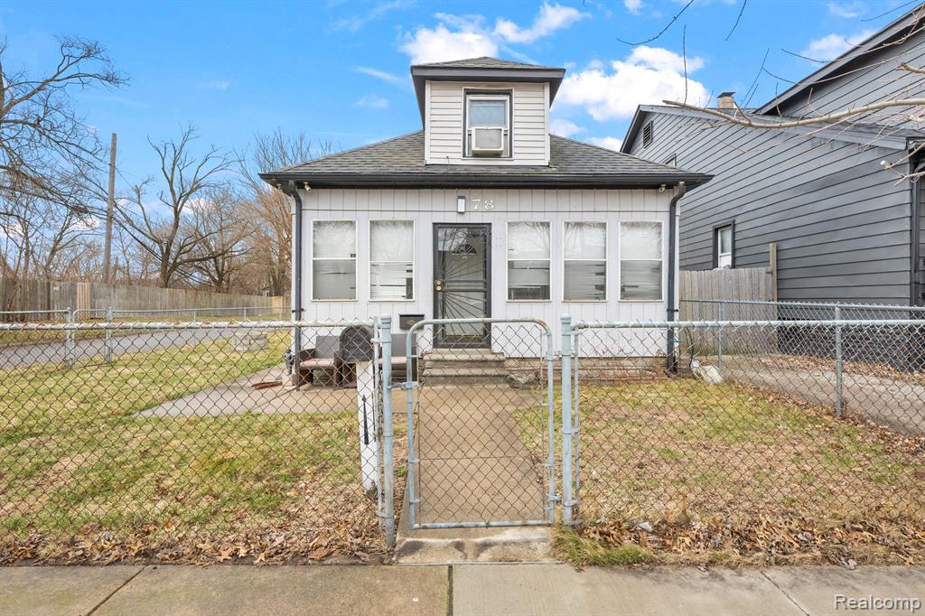 78 E AUBURN Street, Ecorse, MI 48229 — front exterior