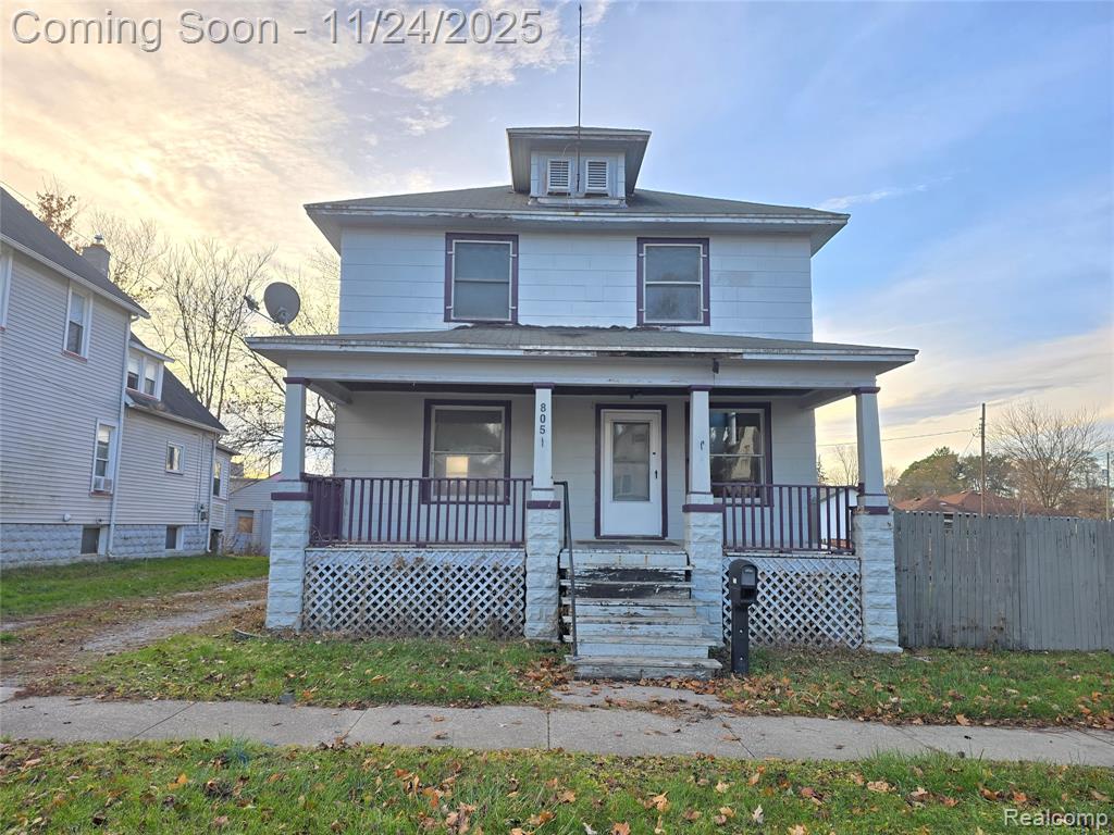 805 N Linn Street, Bay City, MI 48706 — front exterior