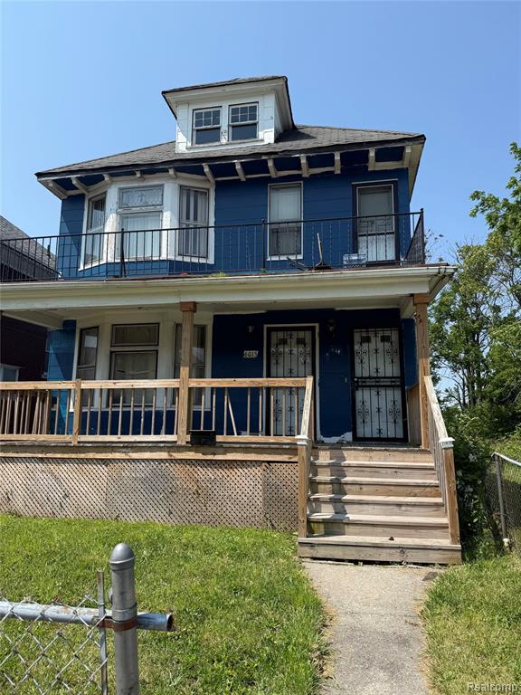 6015 Pennsylvania Street, Detroit, MI 48213 — front exterior