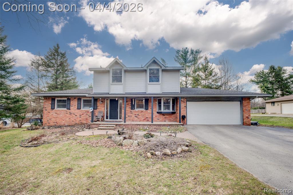 8183 Reese Road, Clarkston, MI 48348 — front exterior