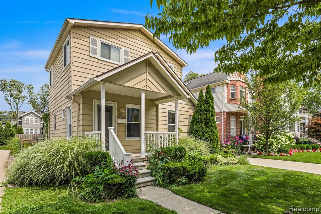 811 HUMPHREY Avenue, Birmingham, MI 48009 — front exterior