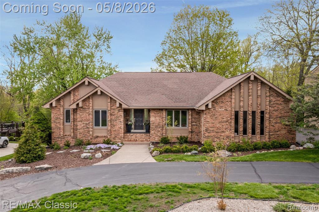 20419 Woodcreek Boulevard, Northville, MI 48167 — front exterior