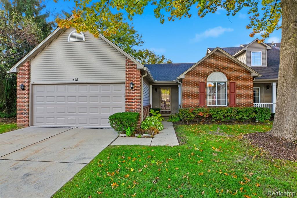 518 Redmaple Lane, 62, Brighton, MI 48116 — front exterior