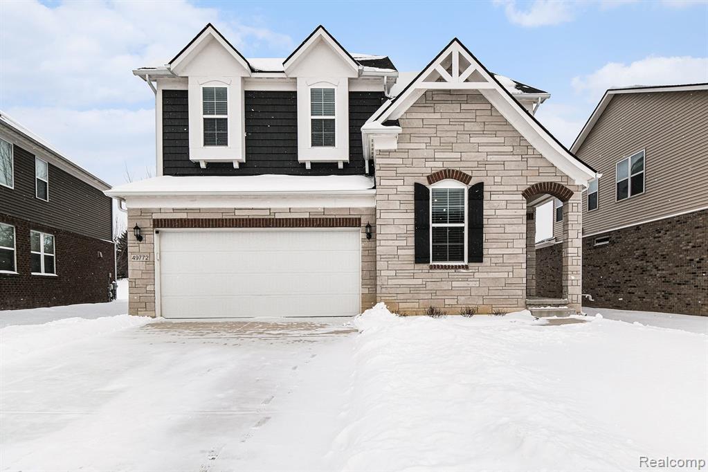 49772 Shoreline Drive, Canton, MI 48187 — front exterior