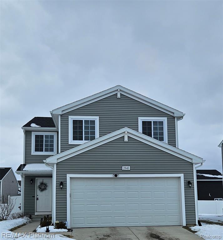 2840 Sycamore River Drive, Fowlerville, MI 48836 — front exterior