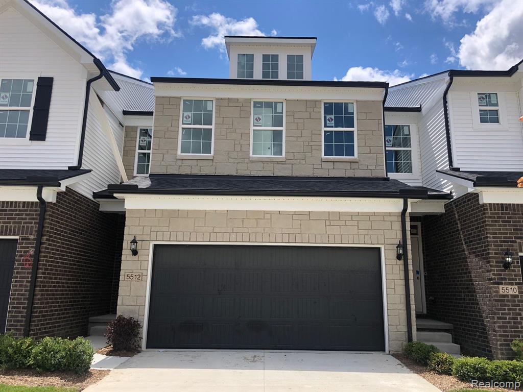 5523 East Spaniel Drive, Ann Arbor, MI 48108 — front exterior