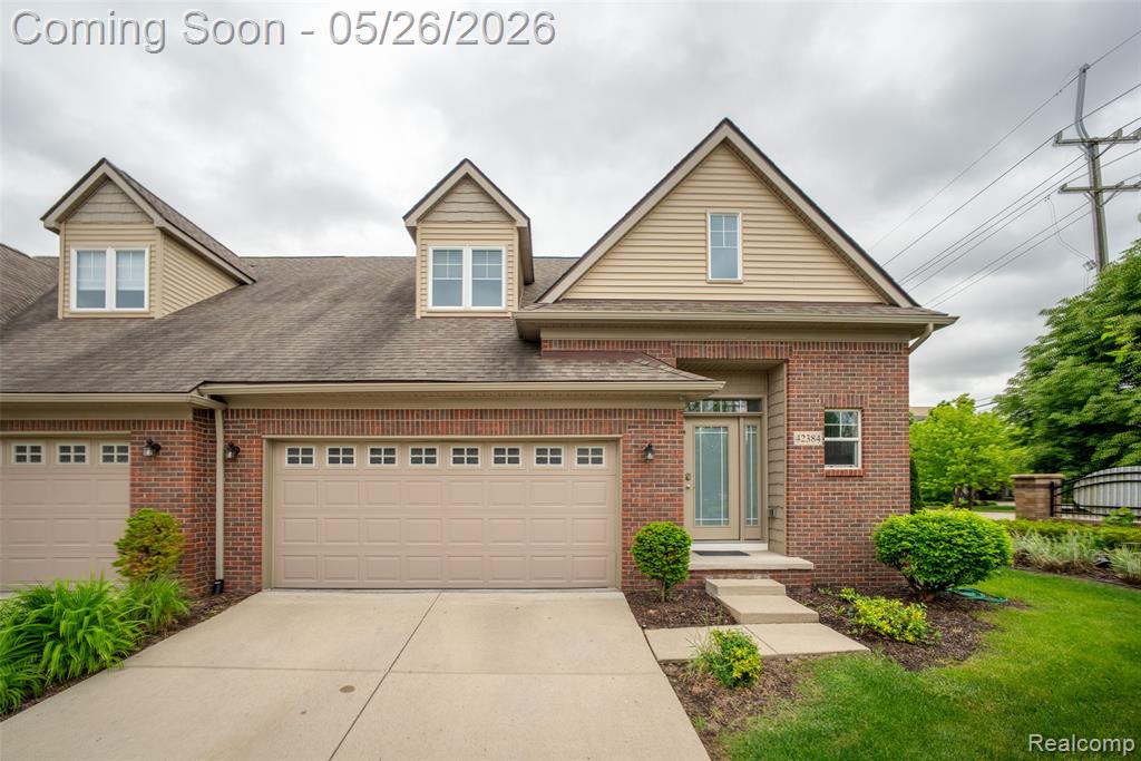 42384 Gateway Dr, Plymouth, MI 48170 — front exterior