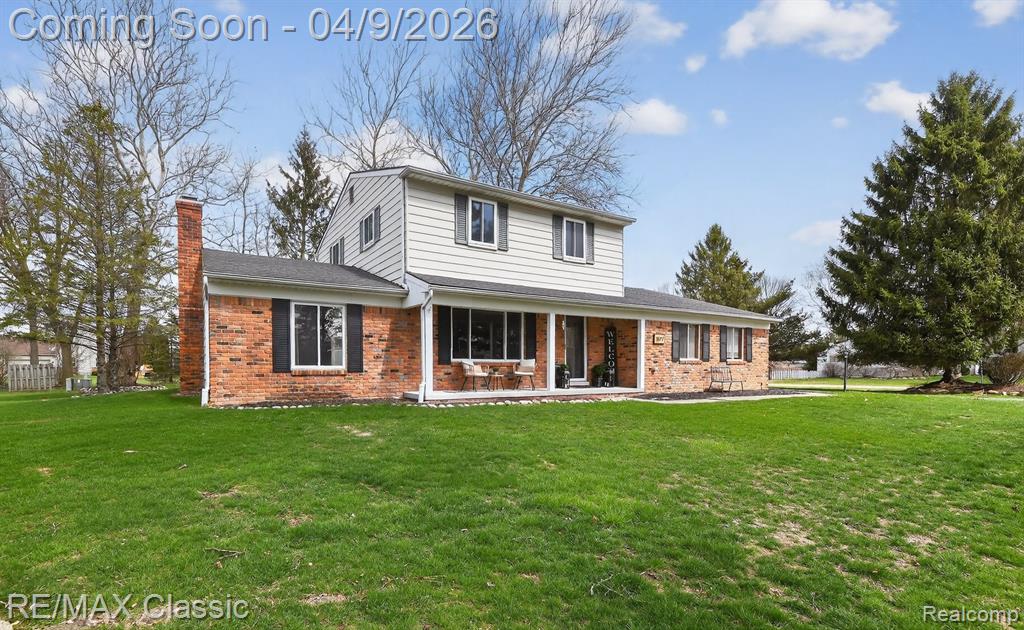 1877 Hopkins Drive, Wixom, MI 48393 — front exterior