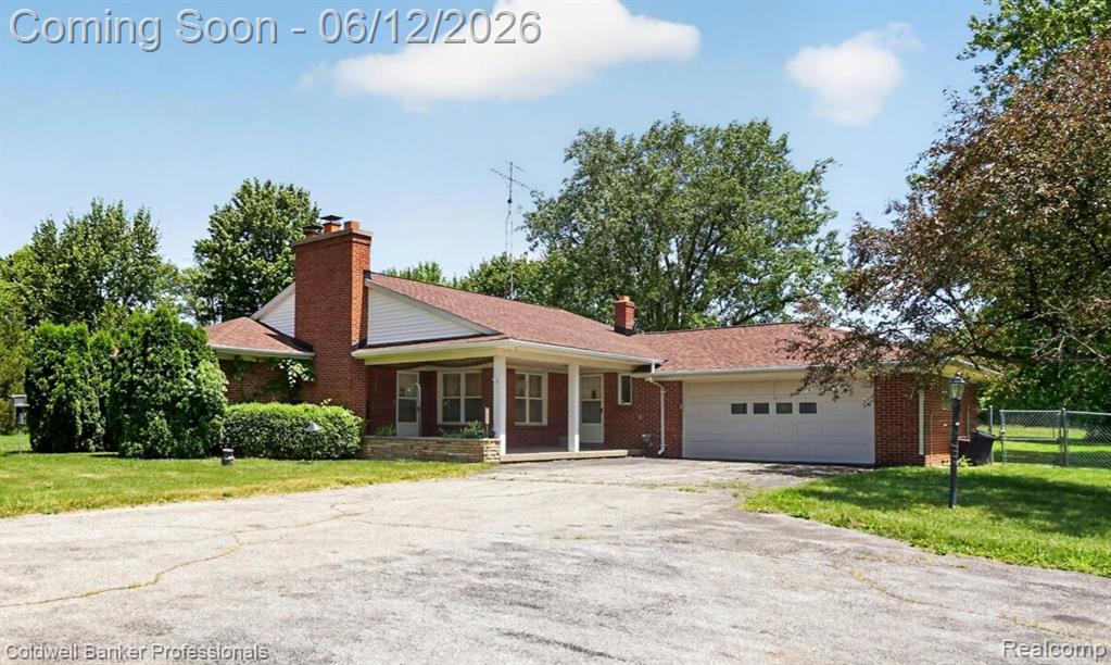 8245 Fenton Road, Grand Blanc, MI 48439 — front exterior