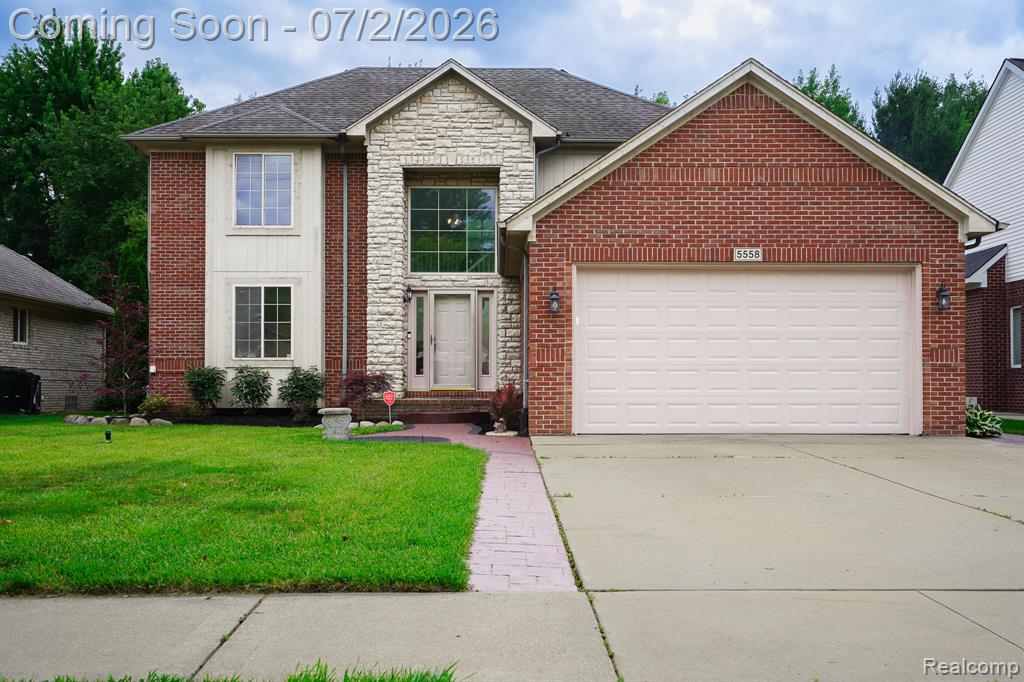 5558 Bedell Road, Sterling Heights, MI 48310 — front exterior