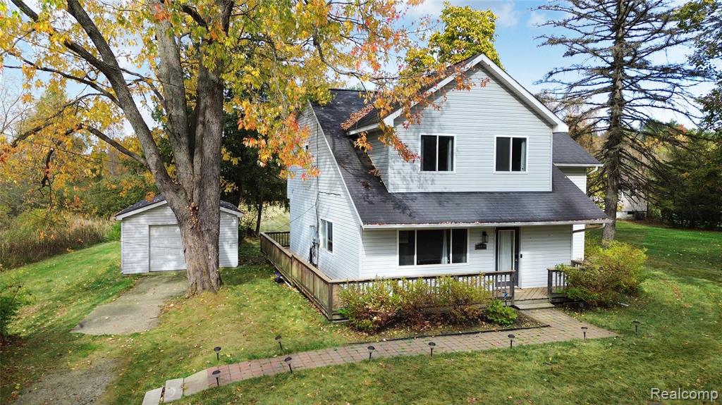 12215 Ray Road, Ortonville, MI 48462 — front exterior