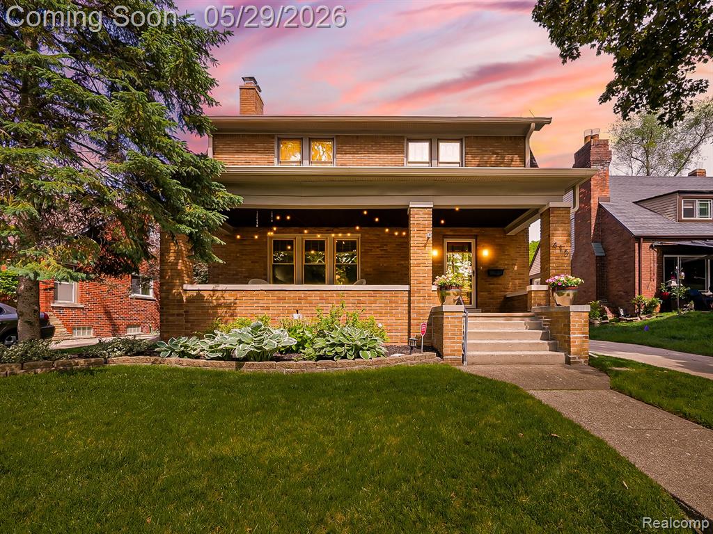 415 Meridan Street, Dearborn, MI 48124 — front exterior