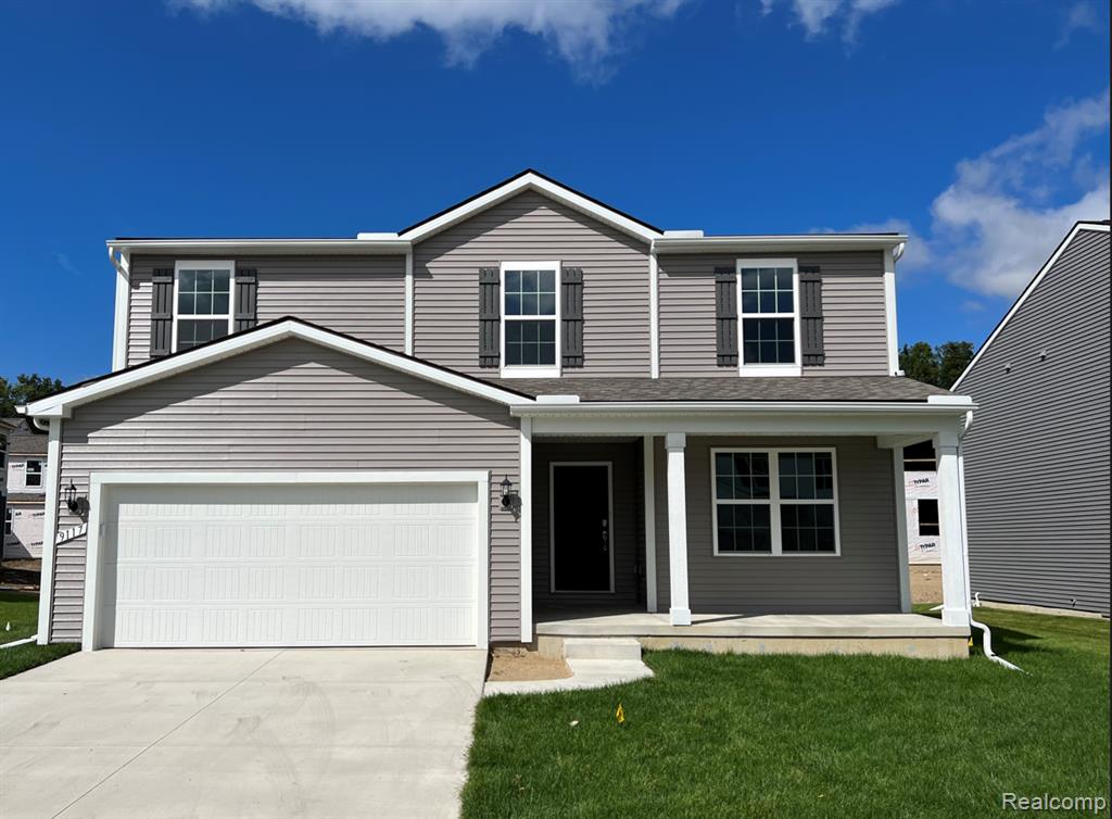 9219 DOGWOOD, Dexter, MI 48130 — front exterior