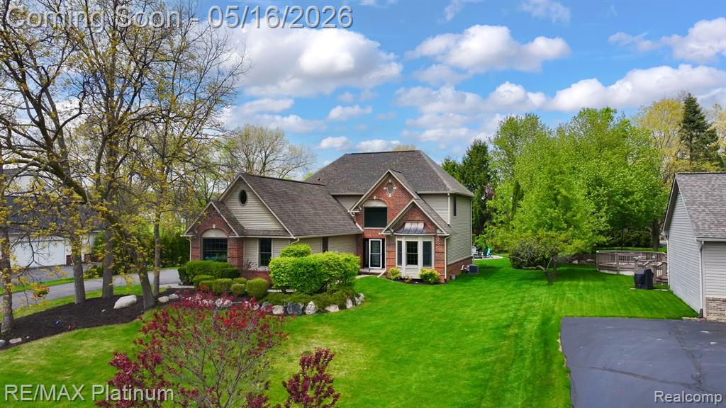 5043 Oak Bluff Court, Howell, MI 48843 — front exterior