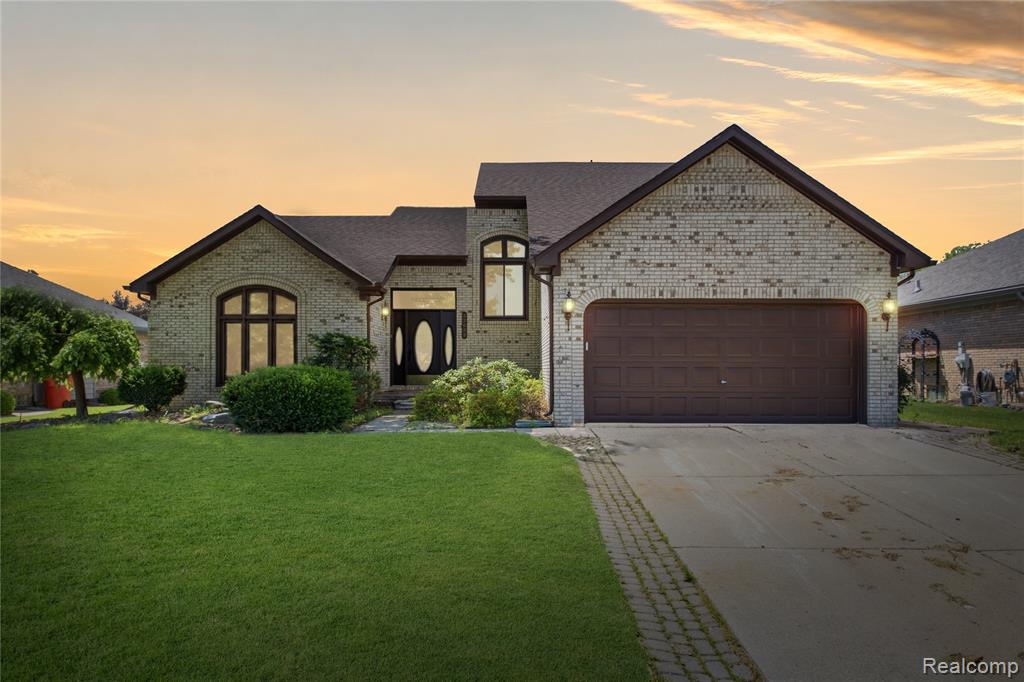 52658 Stag Ridge Drive, Macomb, MI 48042 — front exterior