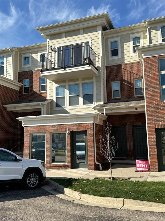 405 Legato Drive Drive, Walled Lake, MI 48390 — front exterior