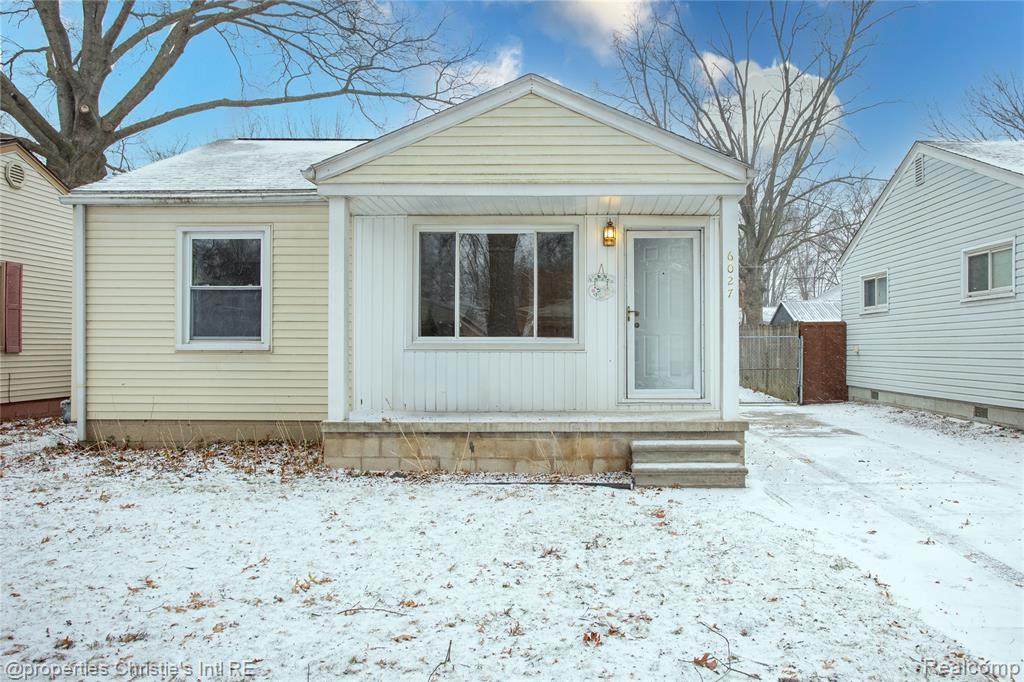 6027 Wilmer Street, Westland, MI — front exterior