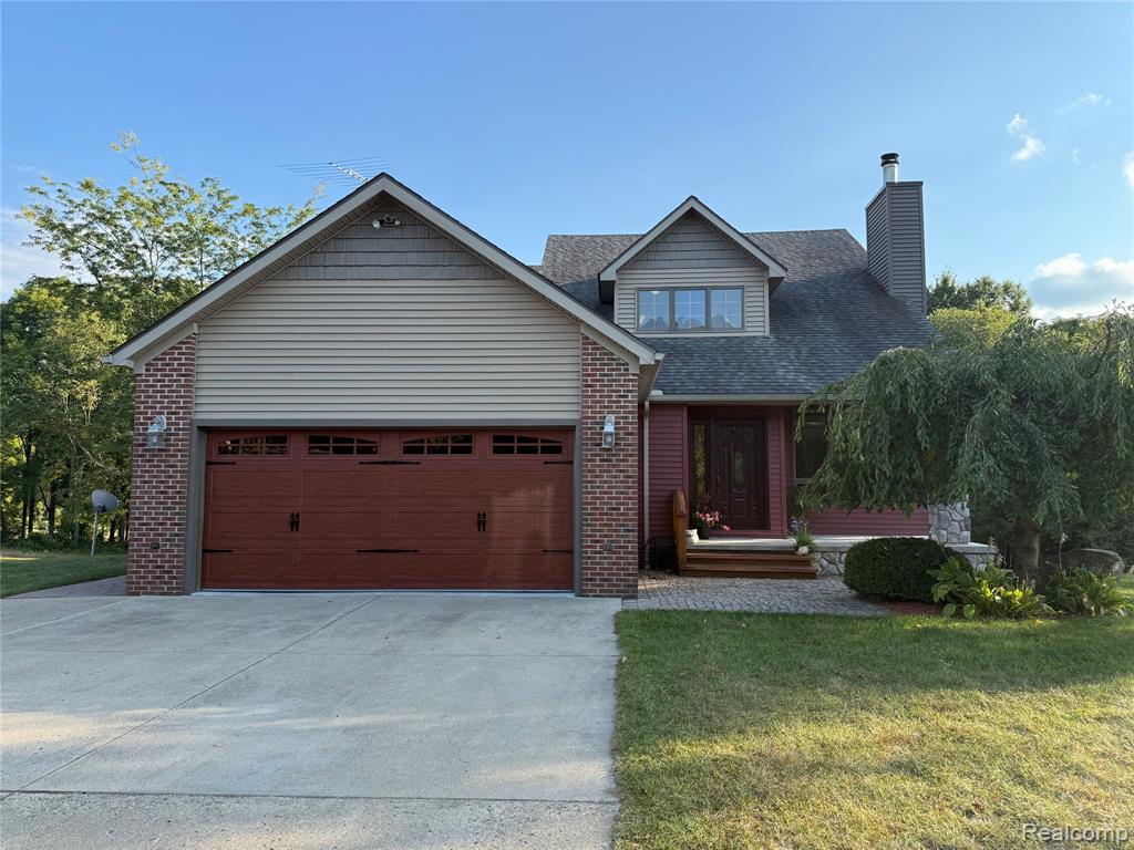 3745 Green Corners Road, Metamora, MI 48455 — front exterior