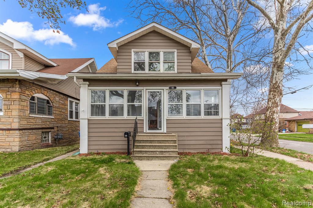 63 ELM Street, River Rouge, MI 48218 — front exterior