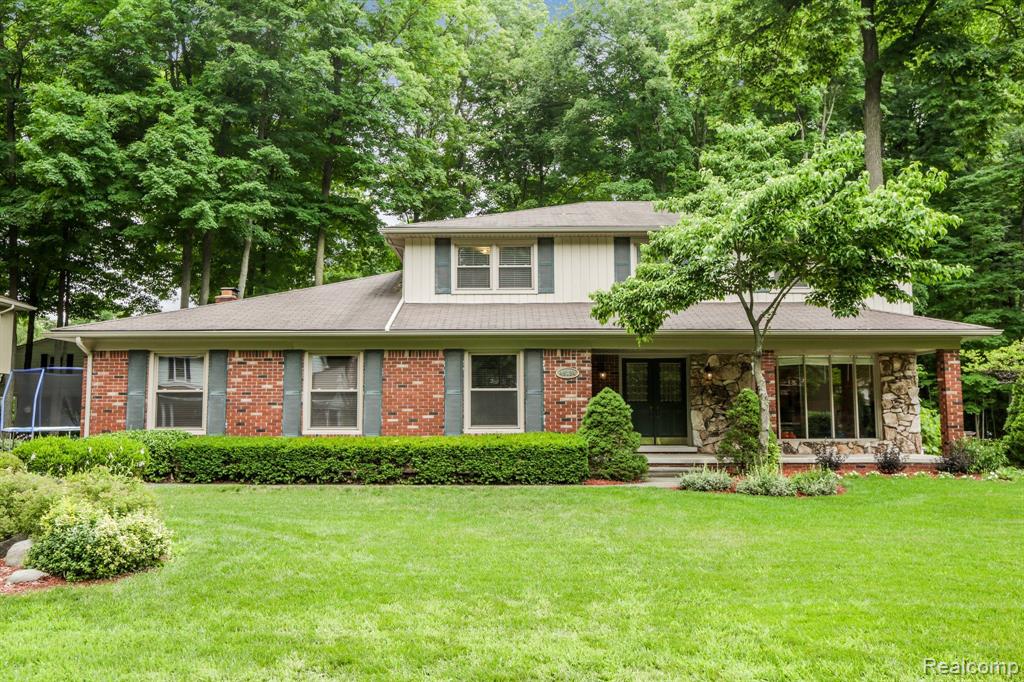 48124 LIBERTY Drive, Shelby Twp, MI 48315 — front exterior