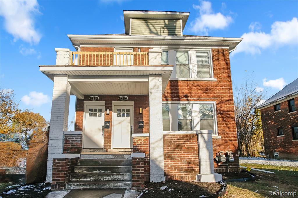 6212 Avery Street, Detroit, MI 48208 — front exterior