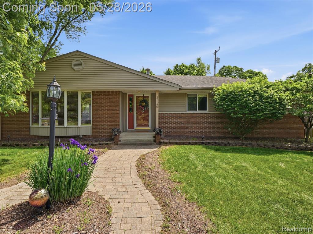 21156 Robinson Street, Farmington, MI 48336 — front exterior