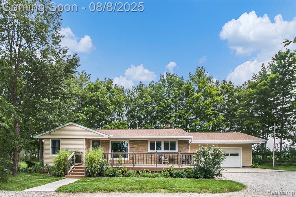 1940 Meech Road, Williamston, MI 48895 — front exterior