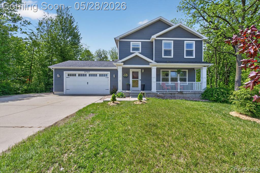 6745 THUNDER Lane, Lansing, MI 48906 — front exterior