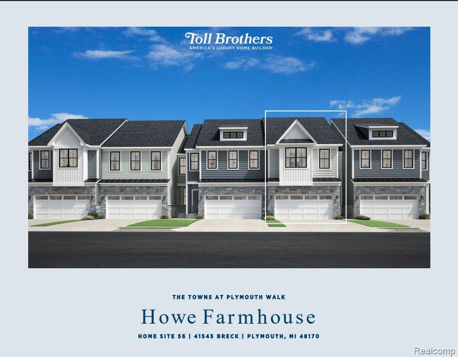 41545 Breck, Plymouth, MI 48170 — front exterior