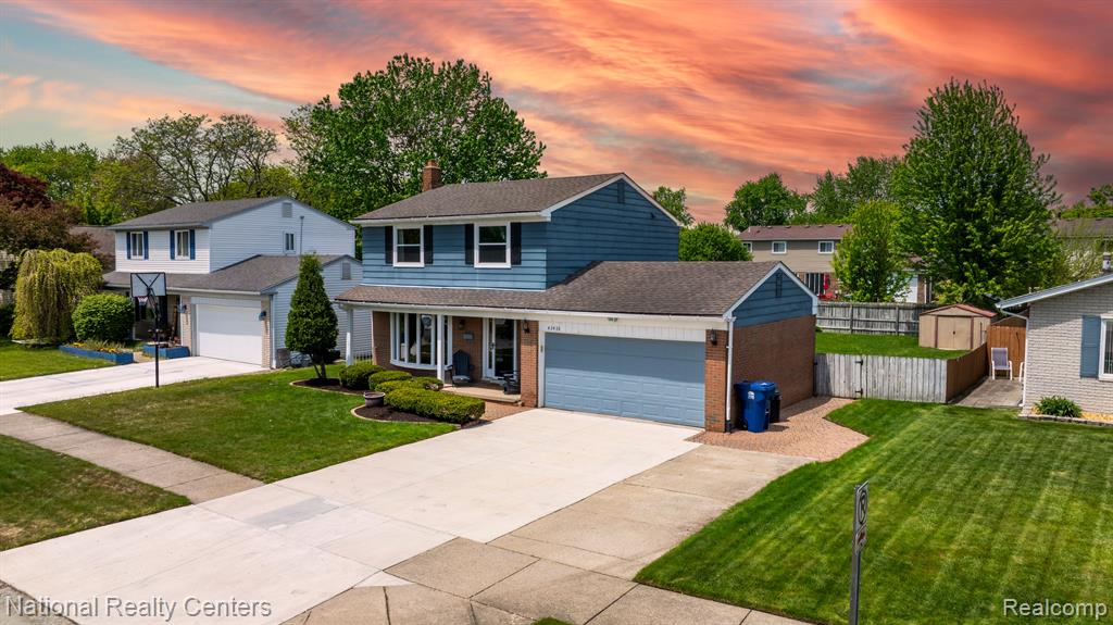 42438 SOMERSET Court, Canton, MI 48187 — front exterior