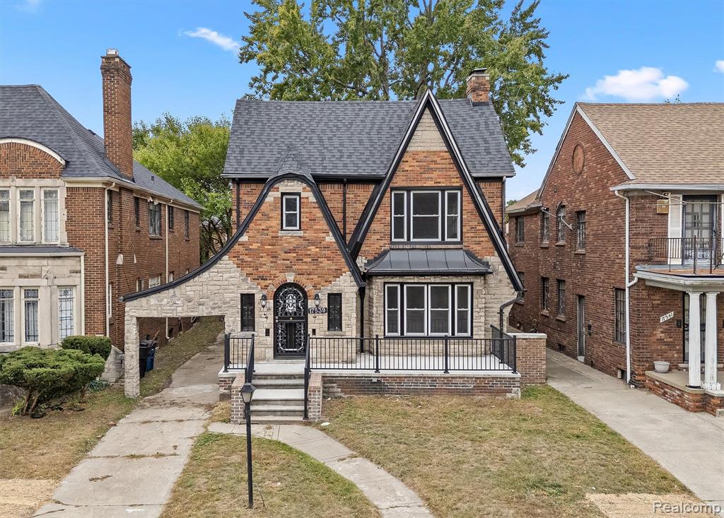 17539 Northlawn Street, Detroit, MI 48221 — front exterior