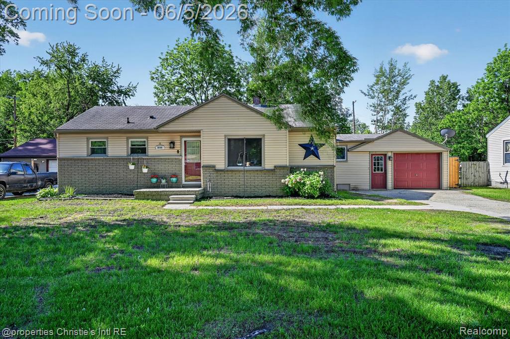 39185 Chase Street, Romulus, MI 48174 — front exterior