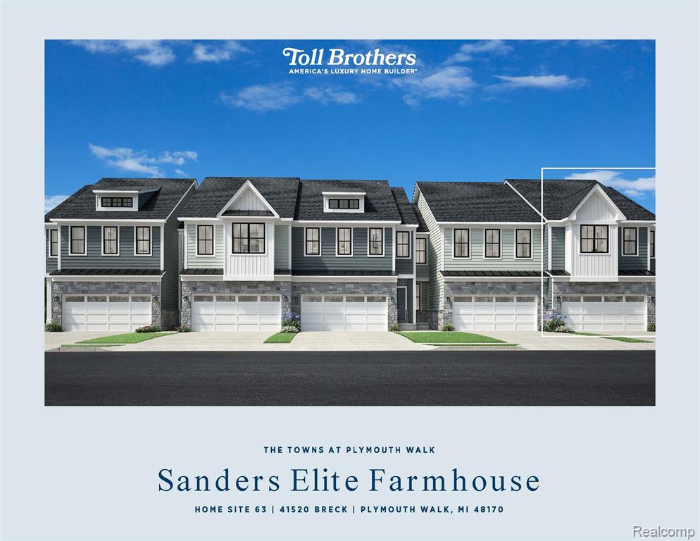 41520 Breck, Plymouth, MI 48170 — front exterior