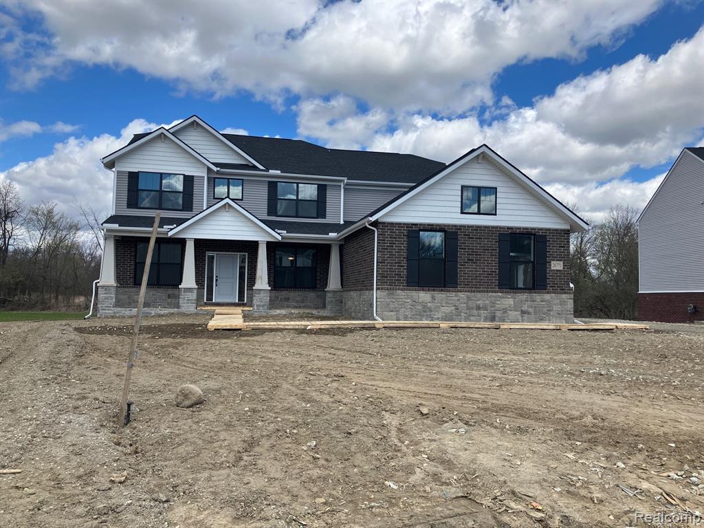 26771 FERGUSON Court, South Lyon, MI 48178 — front exterior