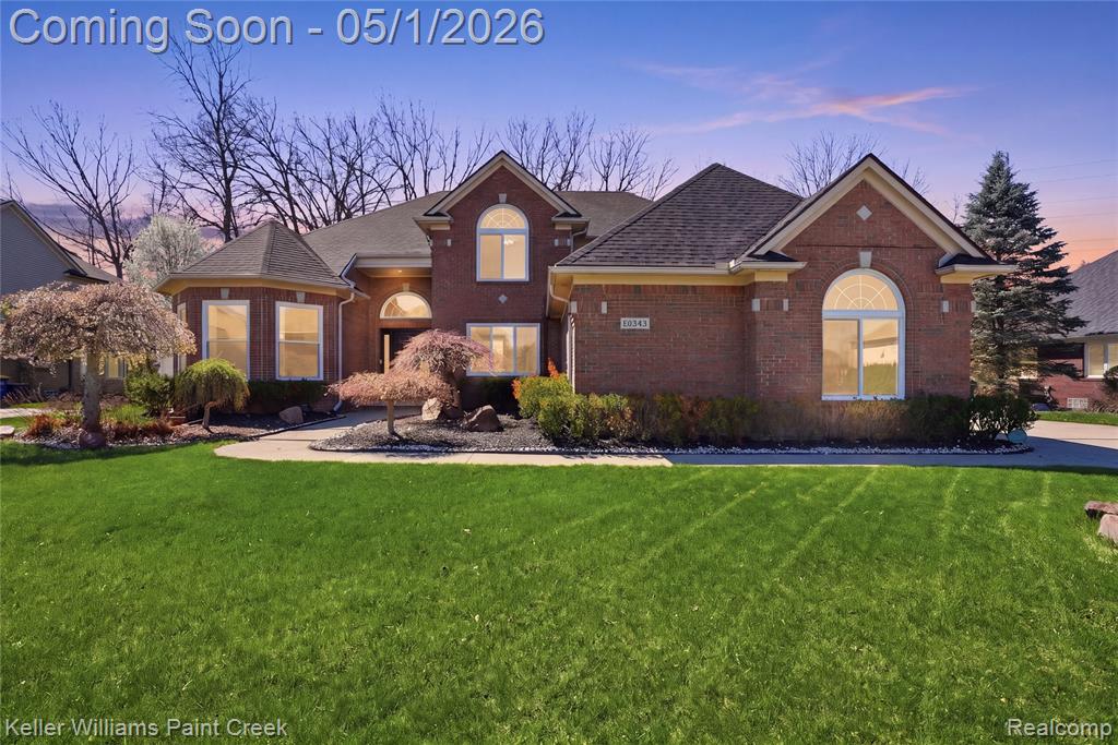 55743 Caesars Drive, Shelby Twp, MI 48315 — front exterior