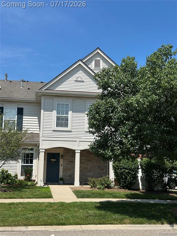 5210 Addington Drive, Commerce Twp, MI 48390 — front exterior