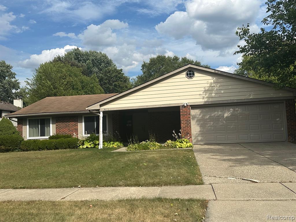 4310 Cypress Drive, Troy, MI 48085 — front exterior