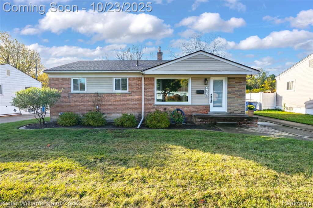 4638 Berwyn Drive, Warren, MI 48092 — front exterior