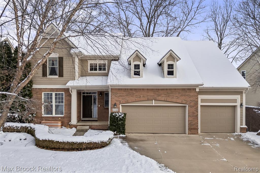 6144 Strawberry Circle, Commerce Twp, MI 48382 — front exterior