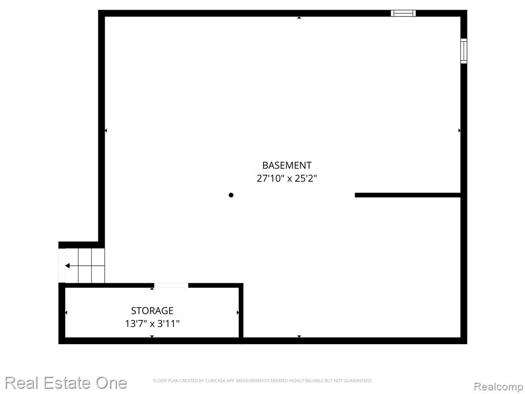 Basement (the laundry is located here)