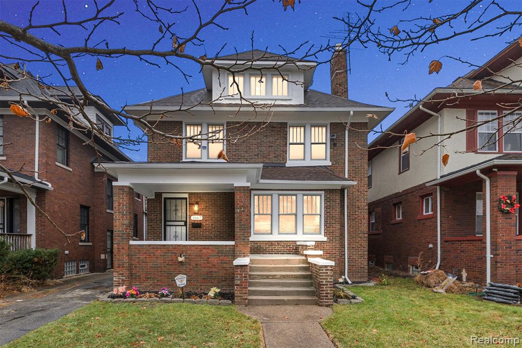 1667 Edison Street, Detroit, MI 48206 — front exterior