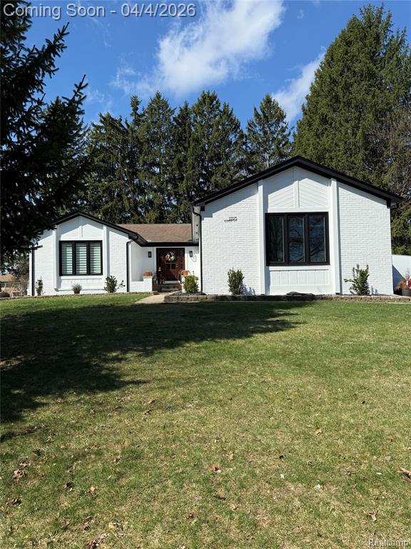 53375 Bunny Lane, Shelby Twp, MI 48316 — front exterior