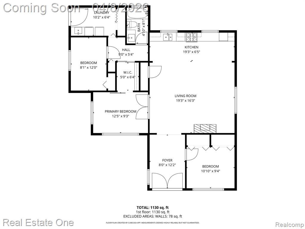 View of property floor plan