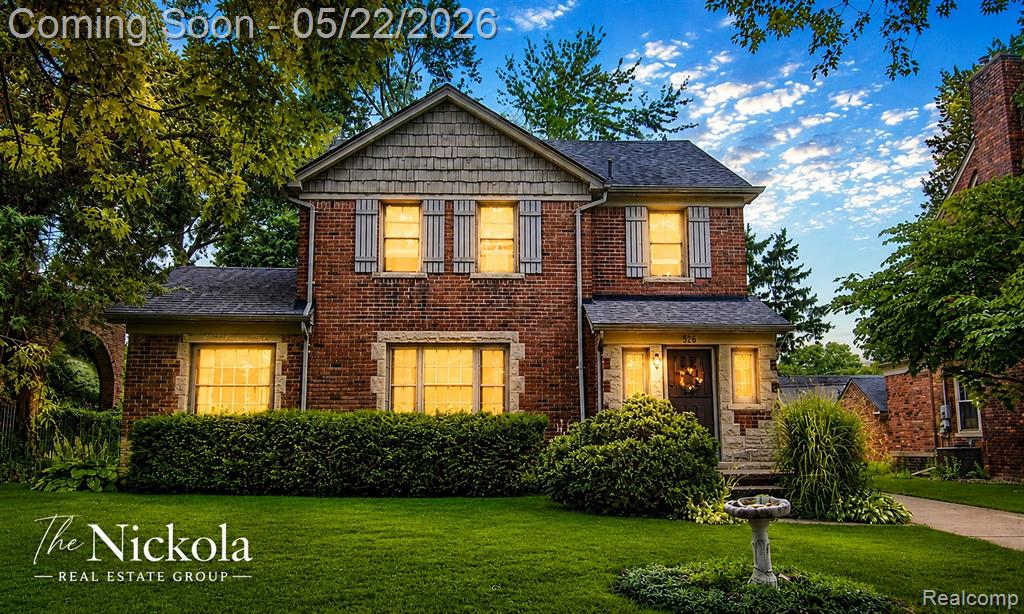515 Barrington Road, Grosse Pointe, MI 48230 — front exterior