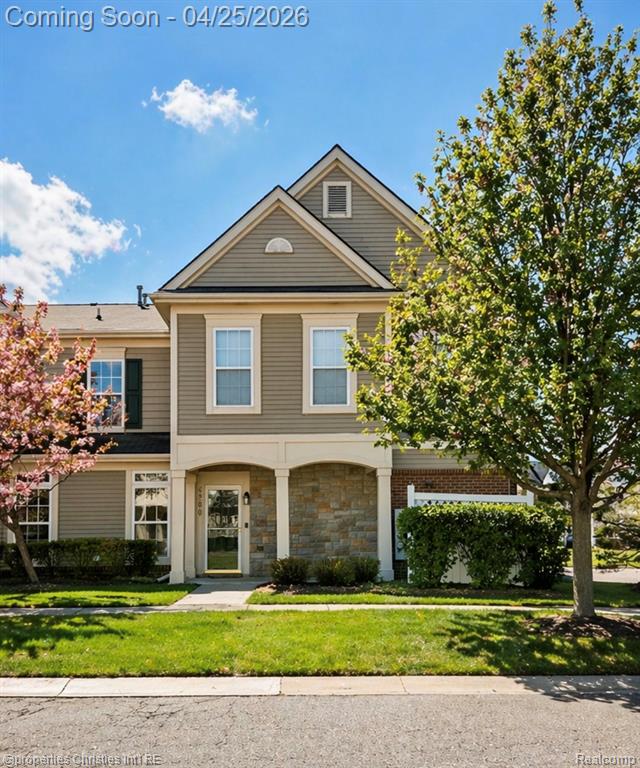 4200 Addington Drive, Commerce Twp, MI 48390 — front exterior