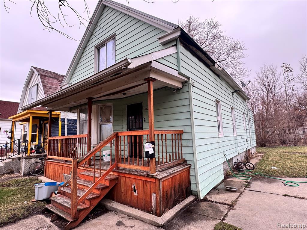 6026 Maxwell Street, Detroit, MI 48213 — front exterior