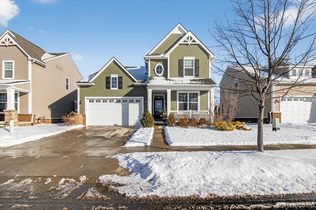 386 Fletcher Street, Wixom, MI 48393 — front exterior