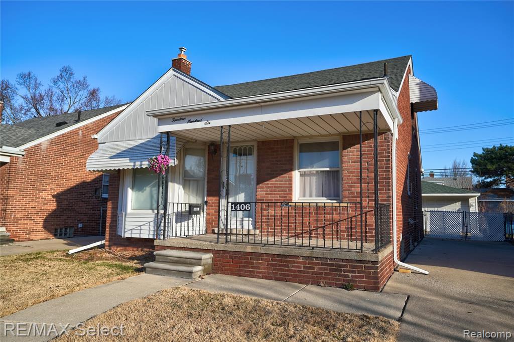 1406 Moran Avenue, Lincoln Park, MI 48146 — front exterior