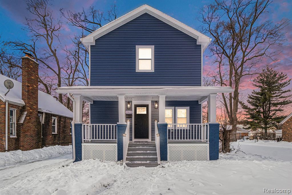 20823 BETHLAWN Boulevard, Ferndale, MI 48220 — front exterior